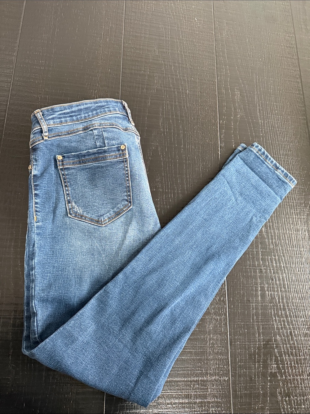 Jennifer Lopez Light Blue Skinny Jeans